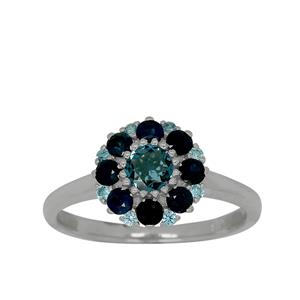 Topaz & Sapphire Ring